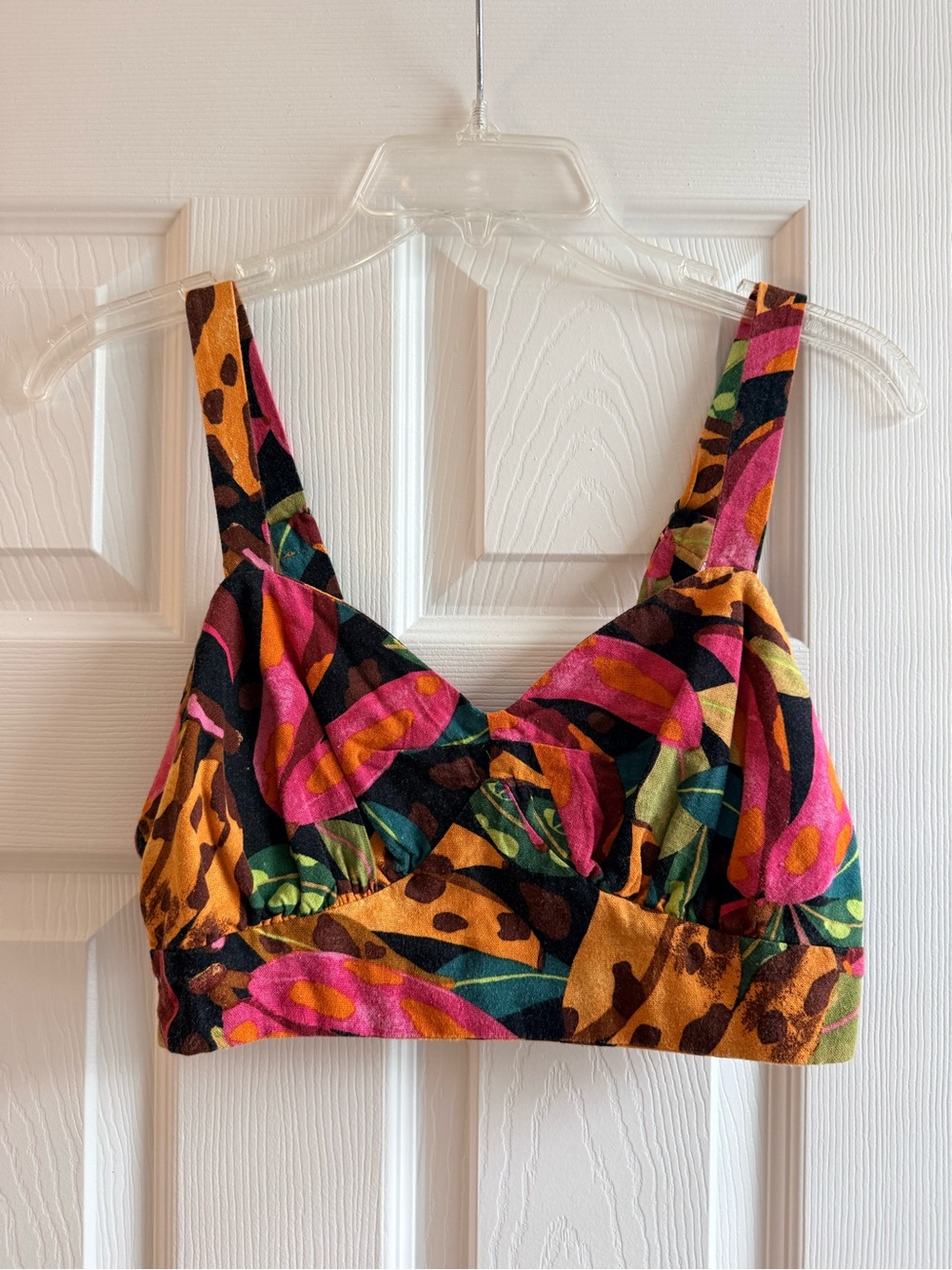 FARM Rio Printed Cropped Tank